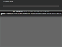 Tablet Screenshot of llanfair.com
